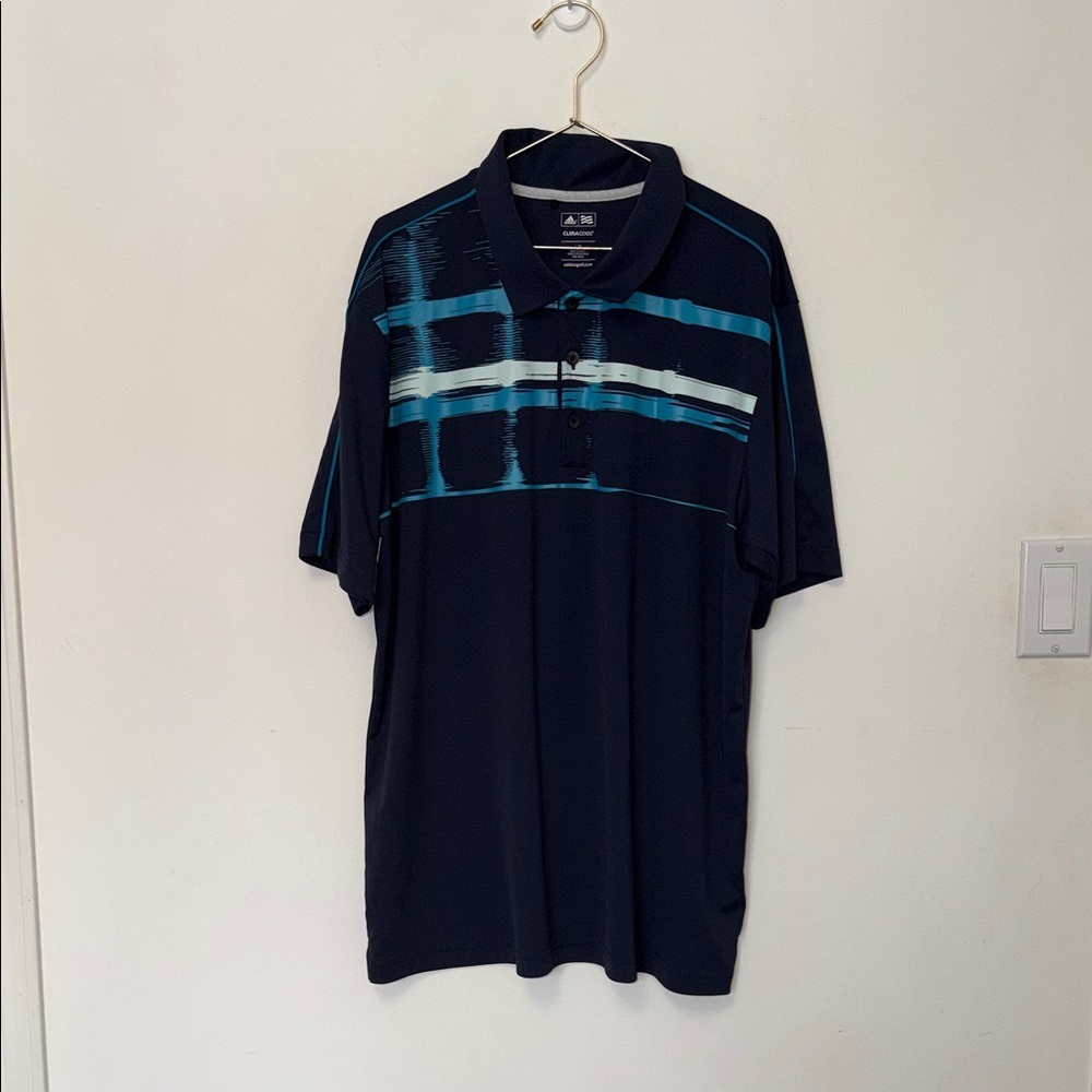 Men’s Adidas  Climacool Golf Shirt Summer Light Weight Tee ⛳️